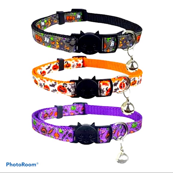 🎃 New! Cute Halloween Cat‎ Collars - Picture 2 of 4